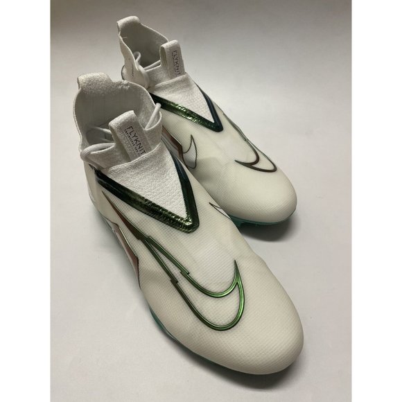 Nike Oregon Ducks Alpha Menace Elite 3 Team Football Cleats White Size 13 Wide main image 7